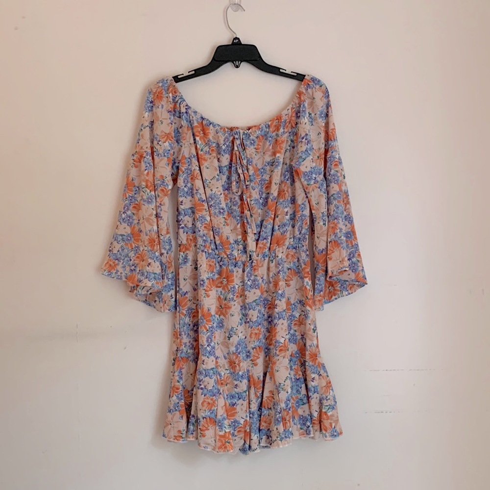 Floral off the shoulder dress - Picture 3 of 8